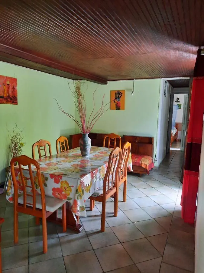 Appartement Le Jardin de Massieux à Bouillante